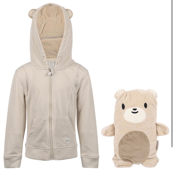 Cubcoat zip up hooded jacket purple size 2T - Picture 3 of 3